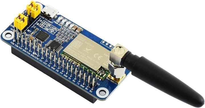 Waveshare SX1262 868M LoRa HAT, Compatible with Raspberry Pi, for Europe/Asia/Africa