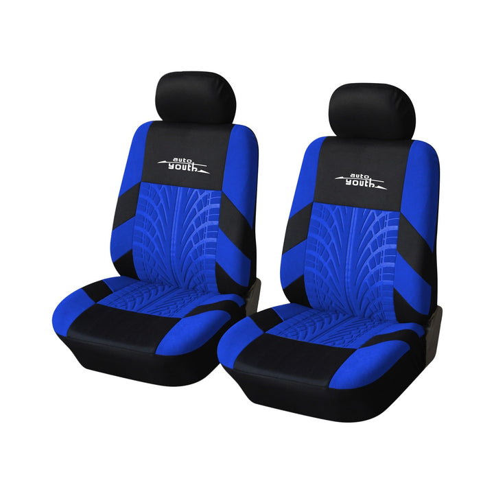 AUTOYOUTH Autositzbezüge Universal Fit Komplettset Autositzschoner Reifenschienen Autositzzubehör 4