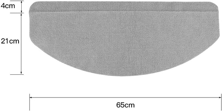 Stufenmatten, Treppenstufen Matten 15er Set, Anti-Rutsch Treppen Treppenstufen Kann Geschnitten Werd