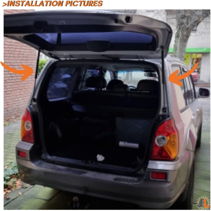 JINGLINGKJ Kofferraum-Streben für Terracan HP 2001–2006, Heckklappe, Gasdämpfer, 540 mm, 81150-H1000