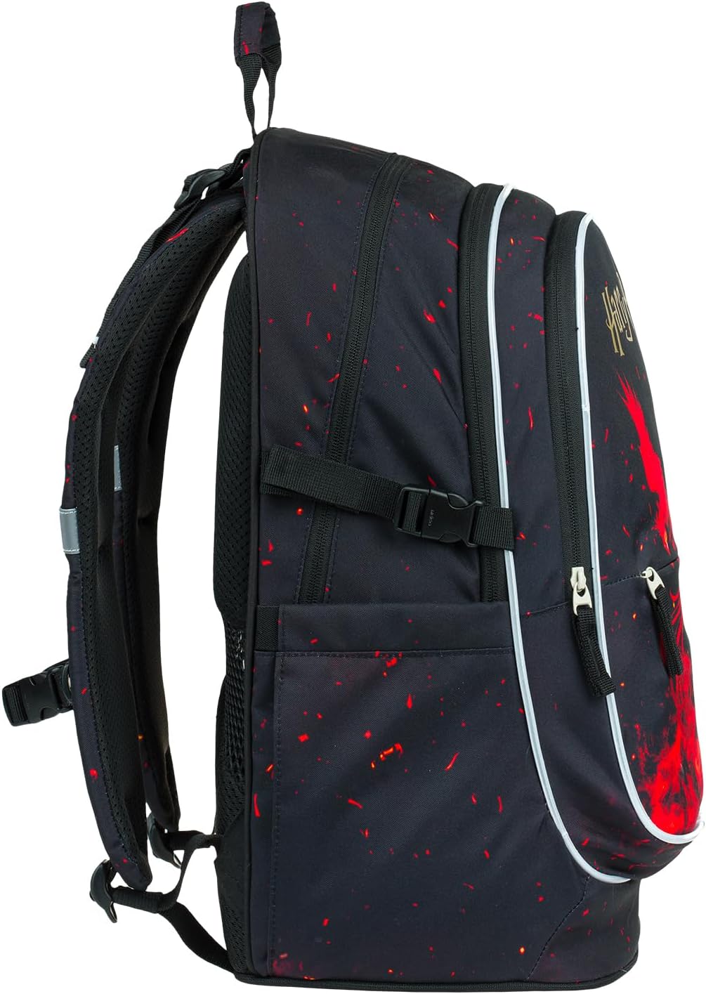 Baagl Kinderrucksack, Schulrucksack für Kinder mit ergonomisch geformter Rücken, Brustgurt und refle