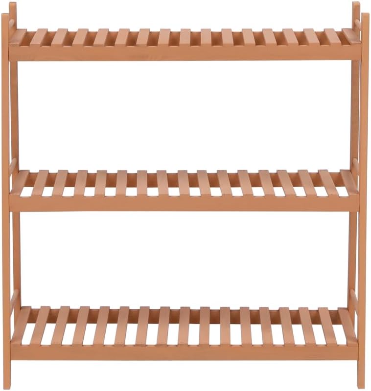3-Tier Holz Pflanzenregal, Pflanzenständer Blumenregal Stabiler Blumenständer Blumentreppe mit Mehre