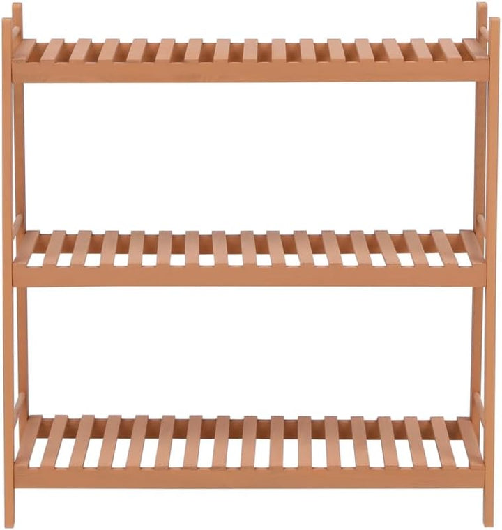 3-Tier Holz Pflanzenregal, Pflanzenständer Blumenregal Stabiler Blumenständer Blumentreppe mit Mehre