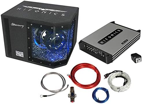Hifonics MBP-1000.4 Pre-Loaded Subwoofer 300 W – Car Subwoofer Tieftöner (Pre-Loaded, Passive Subwoo