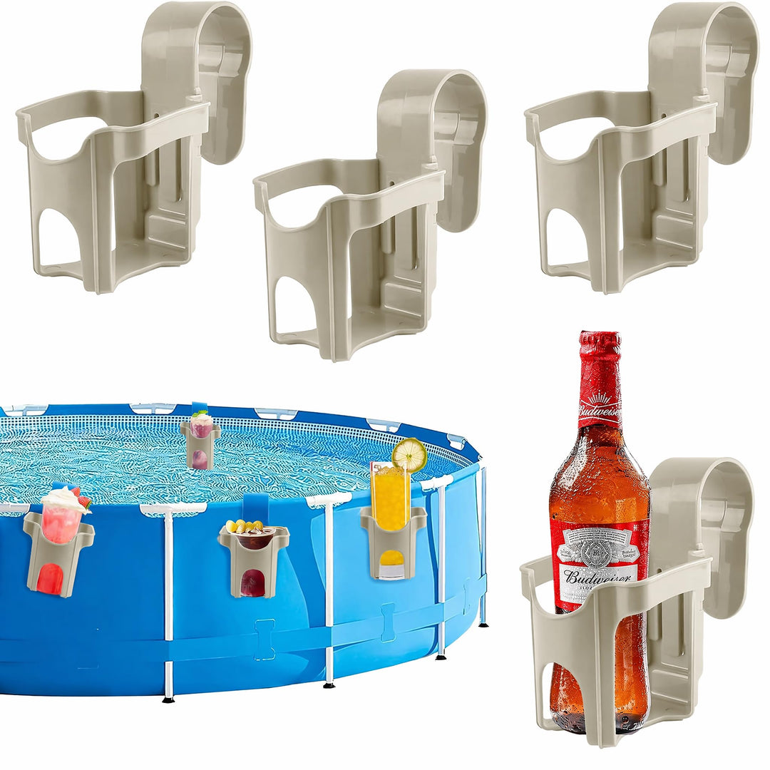 Getränkehalter Pool Stück, Pool Getränkehalter Blau, Pool Becherhalter aus Kunststoff, Multifunktion