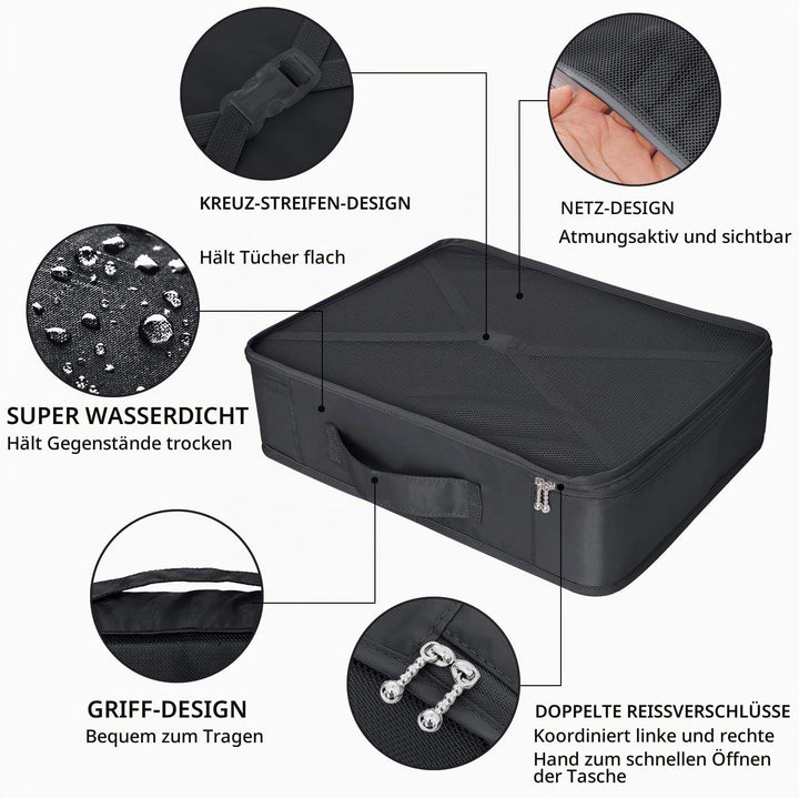Koffer Organizer Reise Kleidertaschen 8 Sets/7 Farben Travel Gep?ck Organisatoren enthalten wasserdi