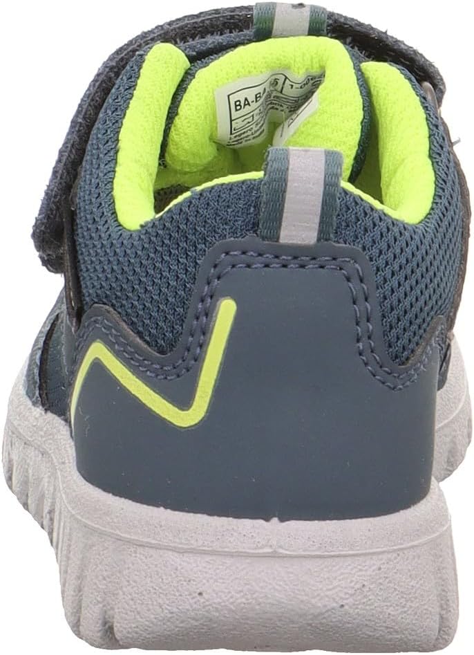 Superfit Jungen SPORT7 MINI leicht gefütterte Gore-Tex Sneaker 20 EU Schmal Blau Gelb 8050, 20 EU Sc
