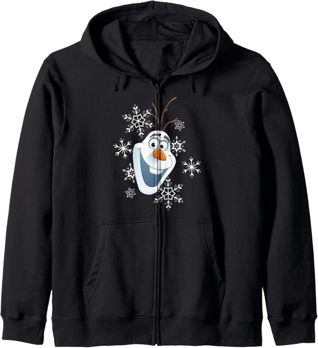 Disney Frozen Olaf Smile Snowflake Weihnachten Kapuzenjacke