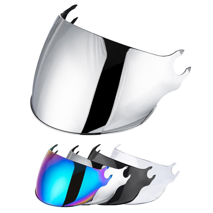 Helm Visier für LS2 of562,Motorrad Wind Schild Helm Objektiv Visier,Motorradhelm Visier,Integralhelm