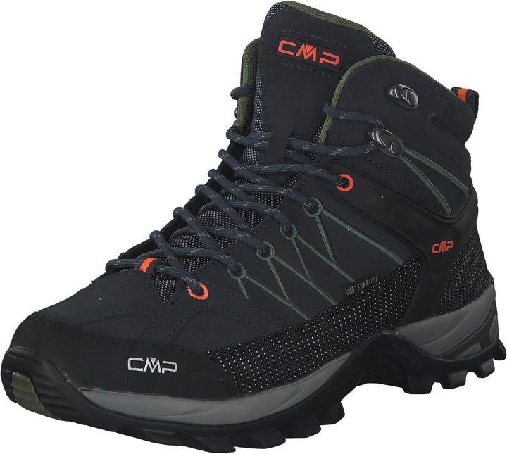 CMP Herren Rigel Mid Shoe Wp Trekking-& Wanderstiefel 46 EU Antracite Torba, 46 EU Antracite Torba