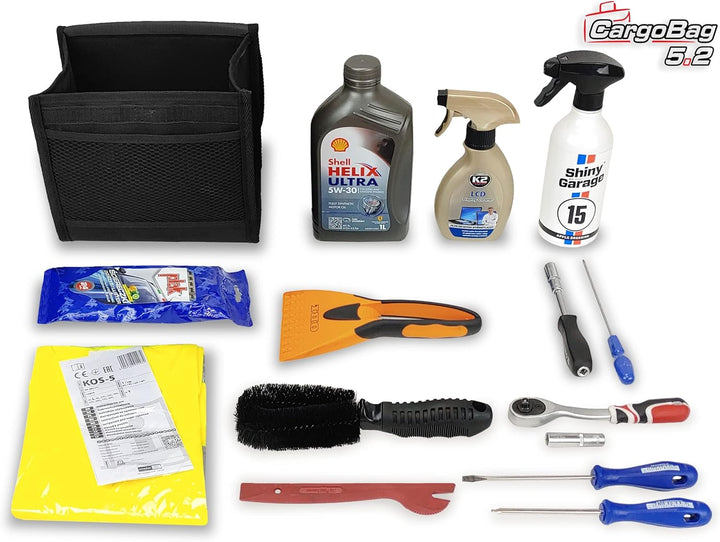 Cargo Bag Auto Organizer Universal Wasserdicht Cordura Einfache Klettbefestigung Ordnung im Auto Kom