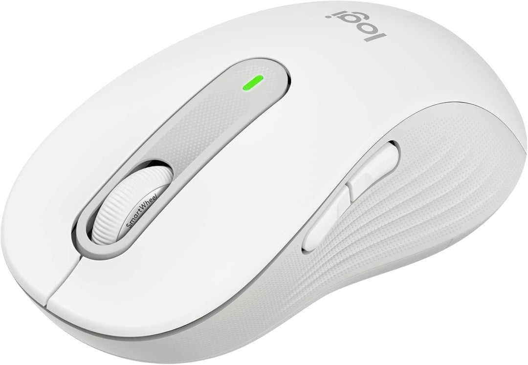 Logitech Signature M650 L Kabellose Maus - für grosse Hände, Leise Klicks, Anpassbare Seitentasten,