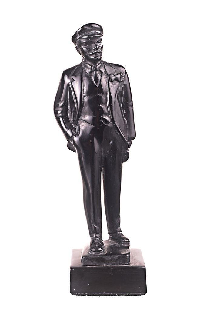 danila-souvenirs Sowjetischer russischer Leader Wladimir Lenin Stein Büste Statue Skulptur 16 cm