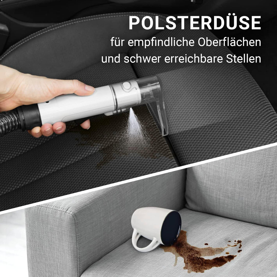 Waschsauger Portable Clean | Polster- und Teppichreiniger, leicht und kompakt | Fleckenentferner, le