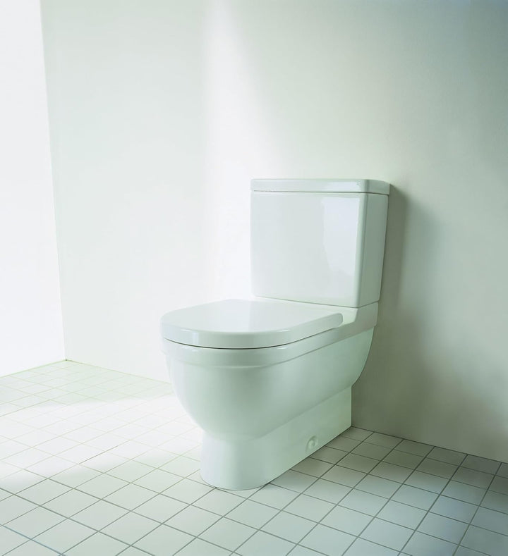 Duravit WC-Sitz Starck 3, Toilettendeckel mit Absenkautomatik, Klodeckel aus Urea-Duroplast, mit Ede