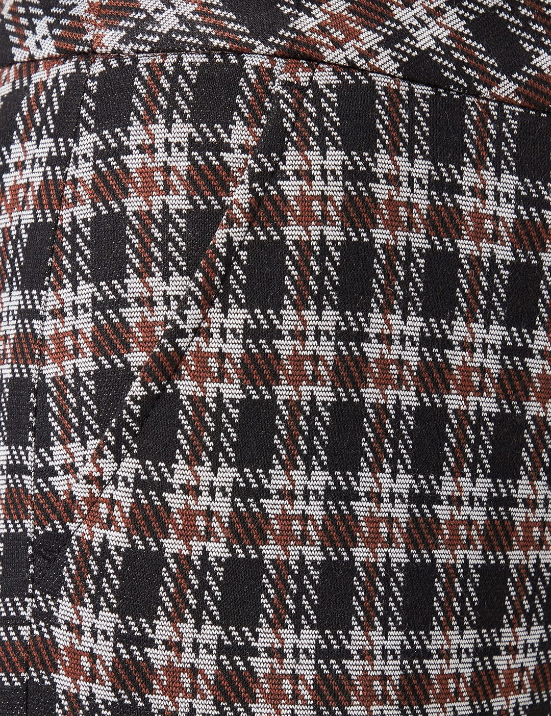 Gerry Weber Damen Hose 44 Schwarz/Offwhite/Sienna, 44 Schwarz/Offwhite/Sienna