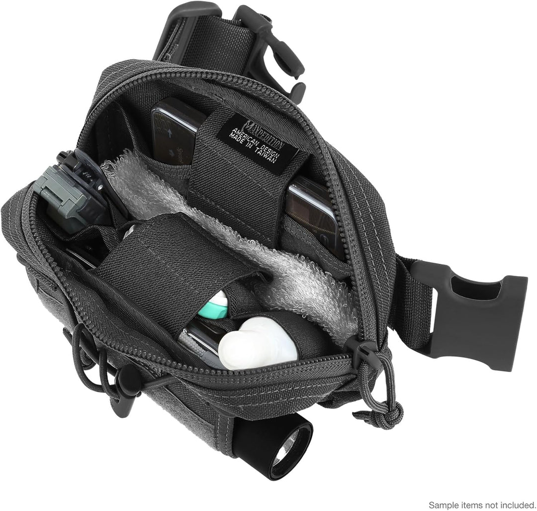 Maxpedition Malaga GearSlinger Schwarz, Schwarz