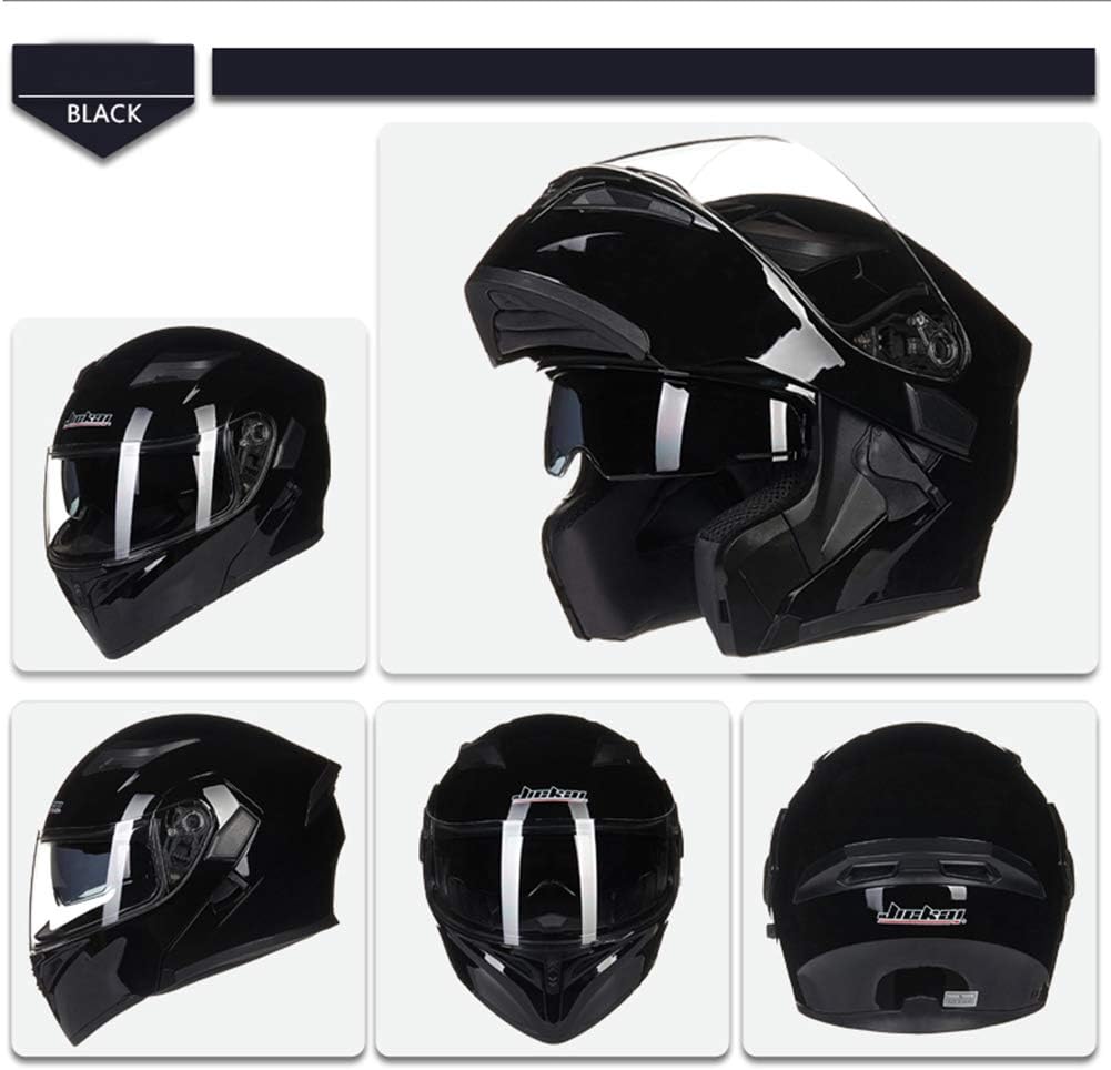 JIEKAI Helm für Motorräder Full-Face Motorcycle Helmet Tragbarer Integralhelme Flip-up Motorradhelm