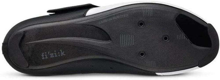 fizik Powerstrap R4 Herren Triathlon Schuhe 41 EU Weiss Schwarz, 41 EU Weiss Schwarz
