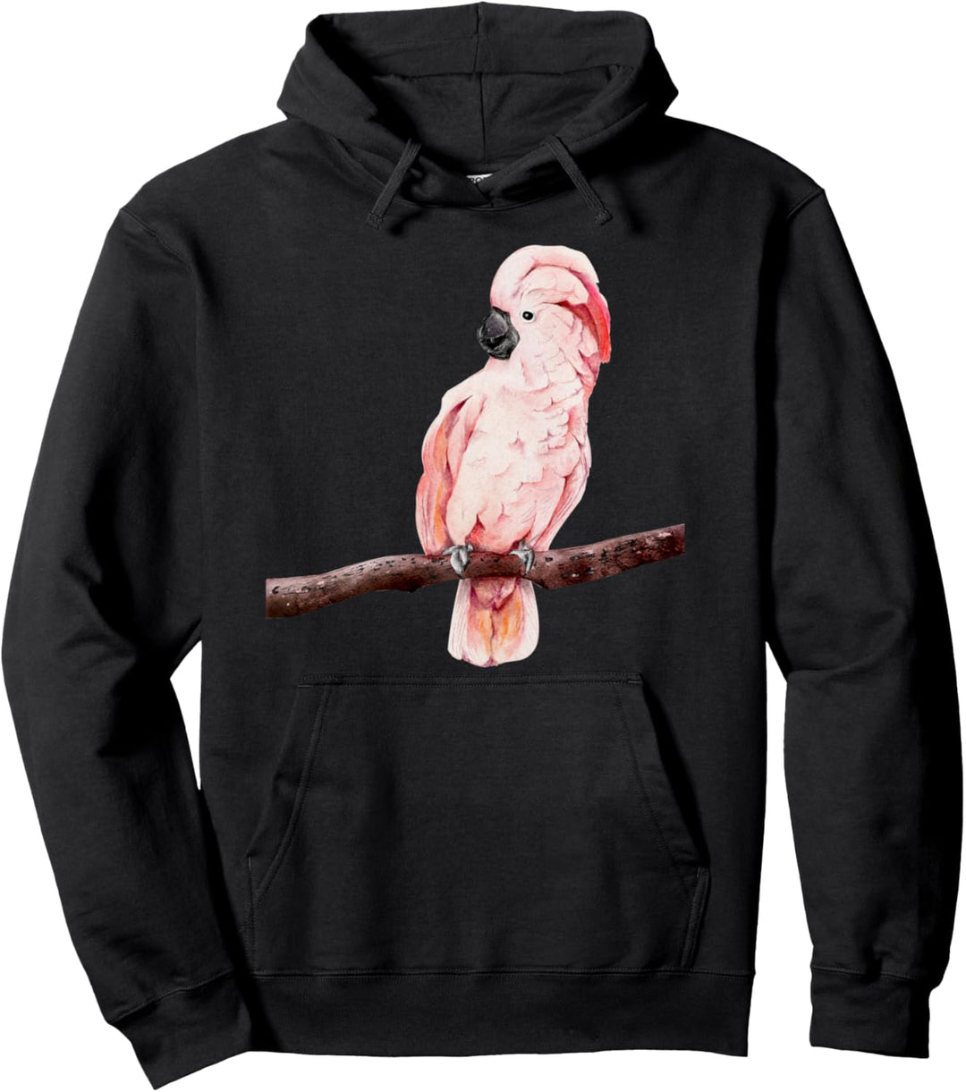 Molukkenkakadu (Rothaubenkakadu) Pullover Hoodie