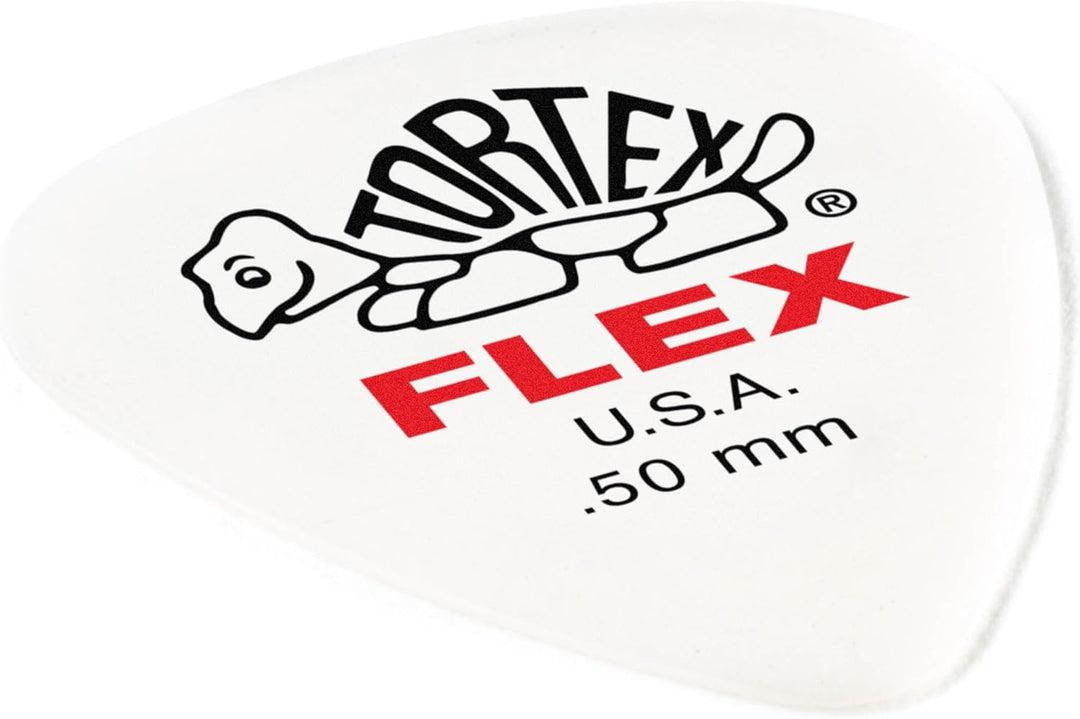 Médiators Jim Dunlop 0,50mm Tortex Flex 0,50mm sachet de 72 0,50mm Sachet de 72 Rot/Ausflug, einfarb