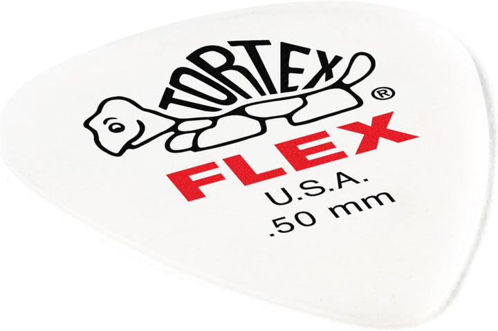 Médiators Jim Dunlop 0,50mm Tortex Flex 0,50mm sachet de 72 0,50mm Sachet de 72 Rot/Ausflug, einfarb