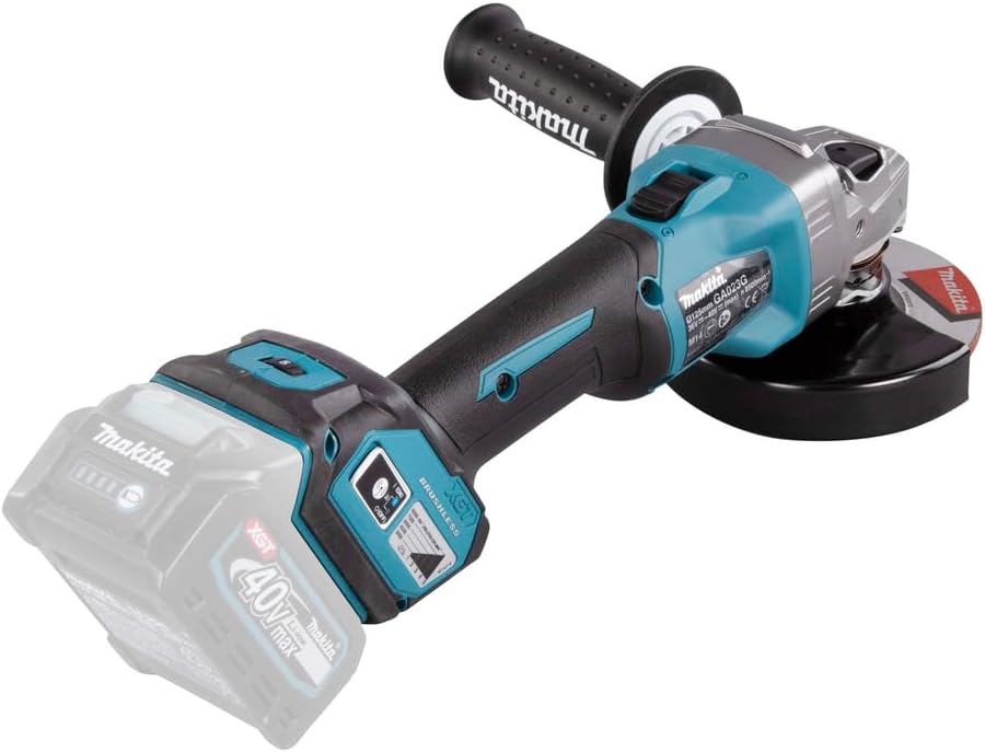 Makita GA023GZ Akku-Winkelschleifer 40V max. (ohne Akku, ohne Ladegerät), Akku-Winkelschleifer