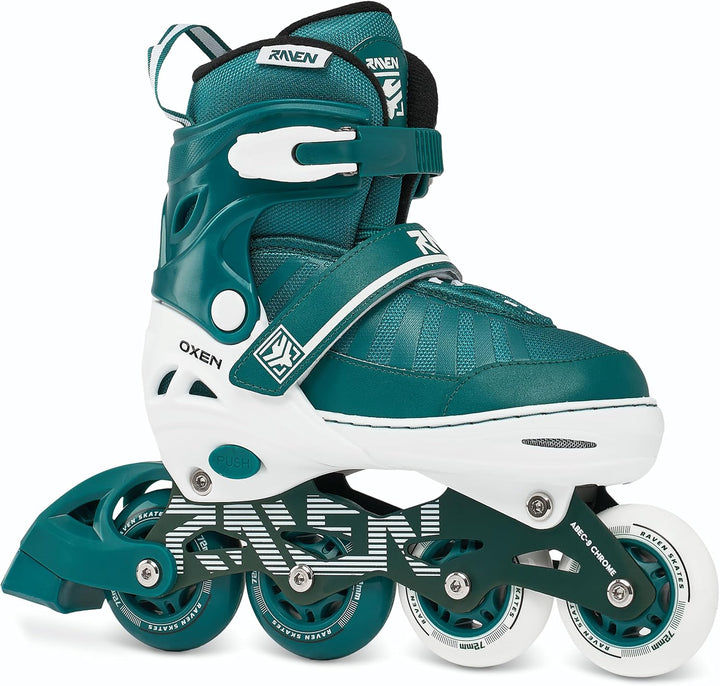RAVEN Inline Skates Inliner für Kinder und Erwachsene OPTIONAL 2in1 mit Schlittschuhen verstellbar O