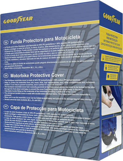 Goodyear MOTORRADABDECKUNG GY GRÖSSE.L MOTORRAD GRÖSSE L, MOTORRAD GRÖSSE L