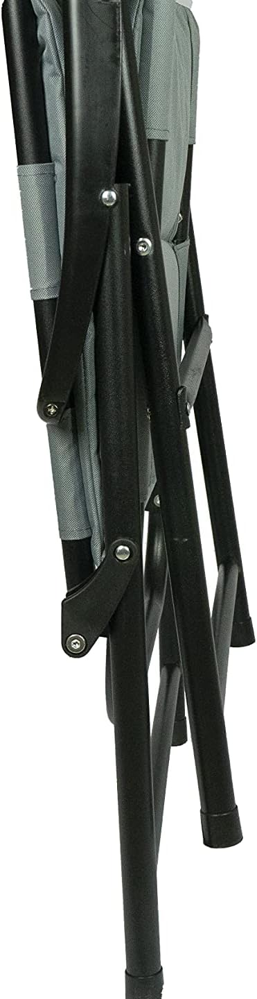Hyfive Klappbarer Esszimmerstuhl für den Aussenbereich, Garten, Camping, mit luxuriöser Polsterung,