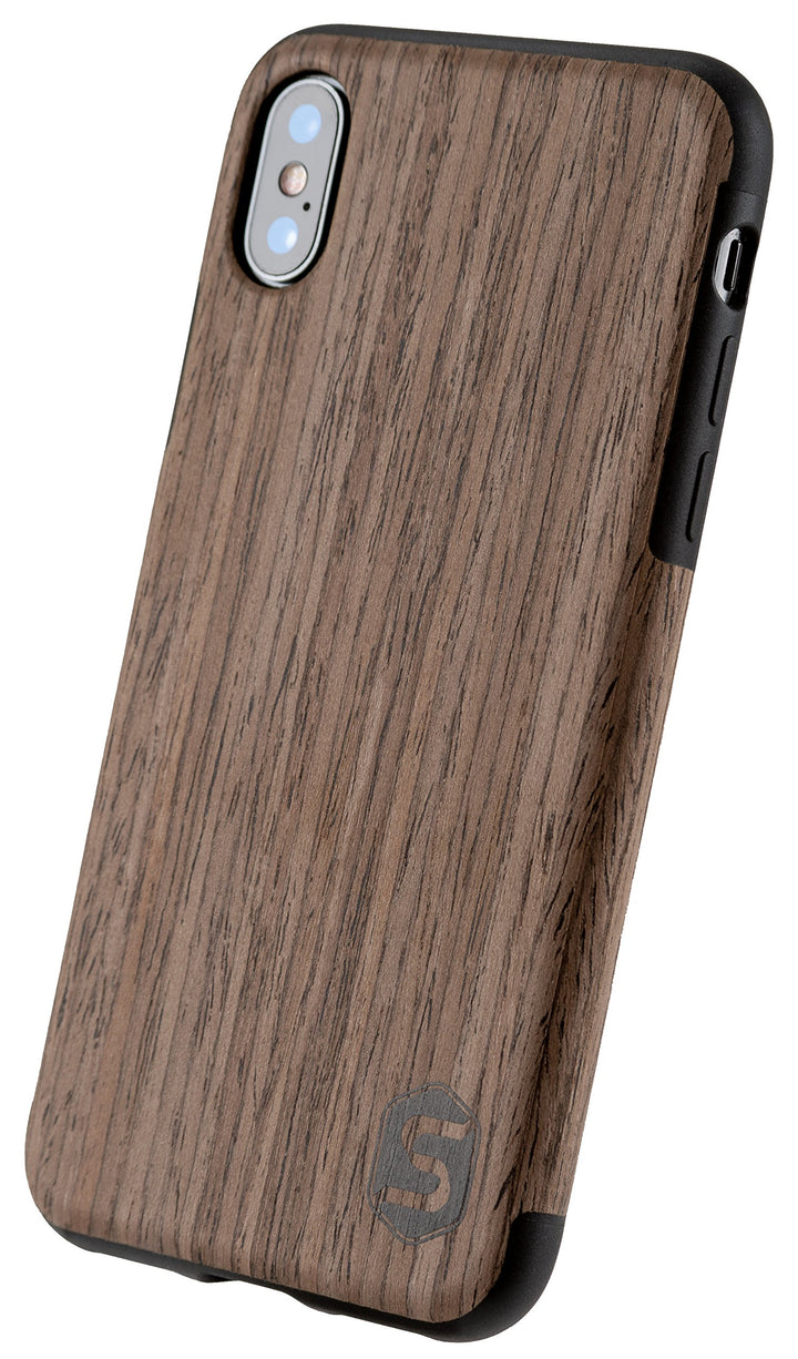 Sebastian Sturm Maxi Handyhülle für iPhone X/XS Black Walnut