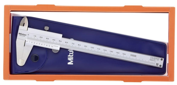 Mitutoyo 530-102 Standard-Nonius Messschieber, 0-150 mm