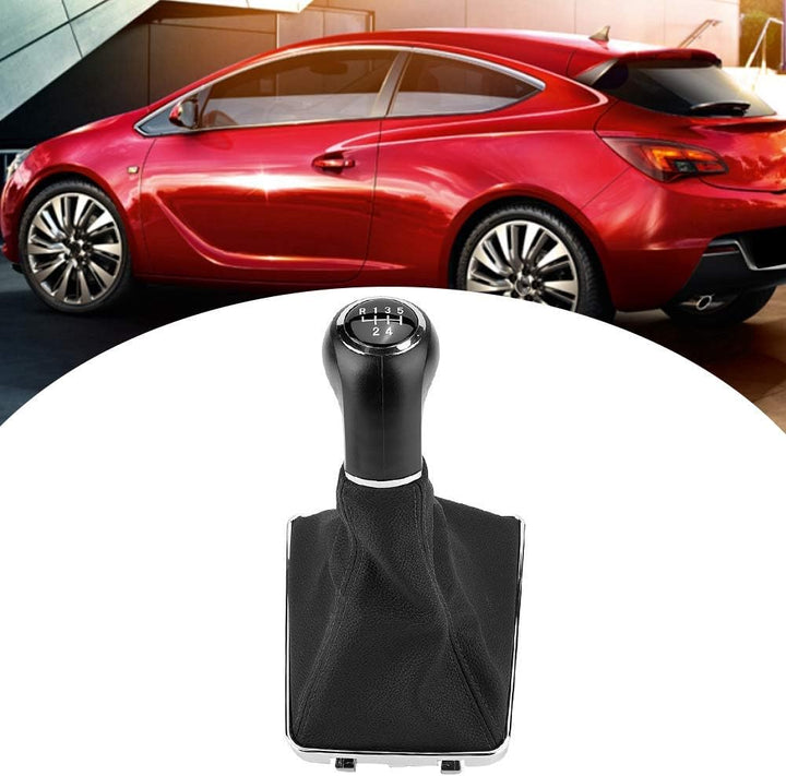 Schalthebel, für Astra Corsa GTC 05-10 5-Gang- und 6-Gang-Schaltknaufmanschette(5 Speed), 5 Speed