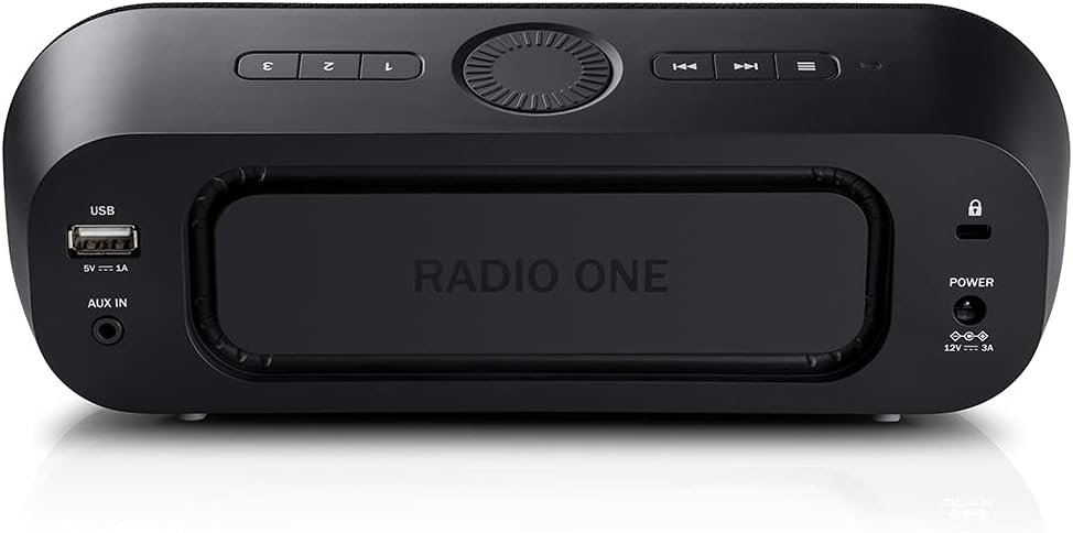 Teufel Radio ONE HiFi-Wecker - Bluetooth Lautsprecher mit DAB+/FM-Radio, Weck-Funktionen, Sleeptimer