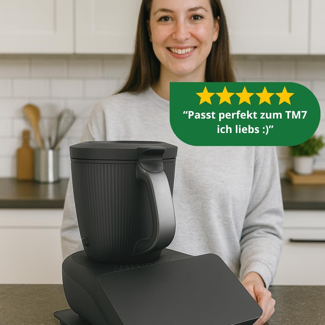 Premium Gleitbrett passend für den Thermomix TM7 - made in Germany - perfektes Zubehör passend für d