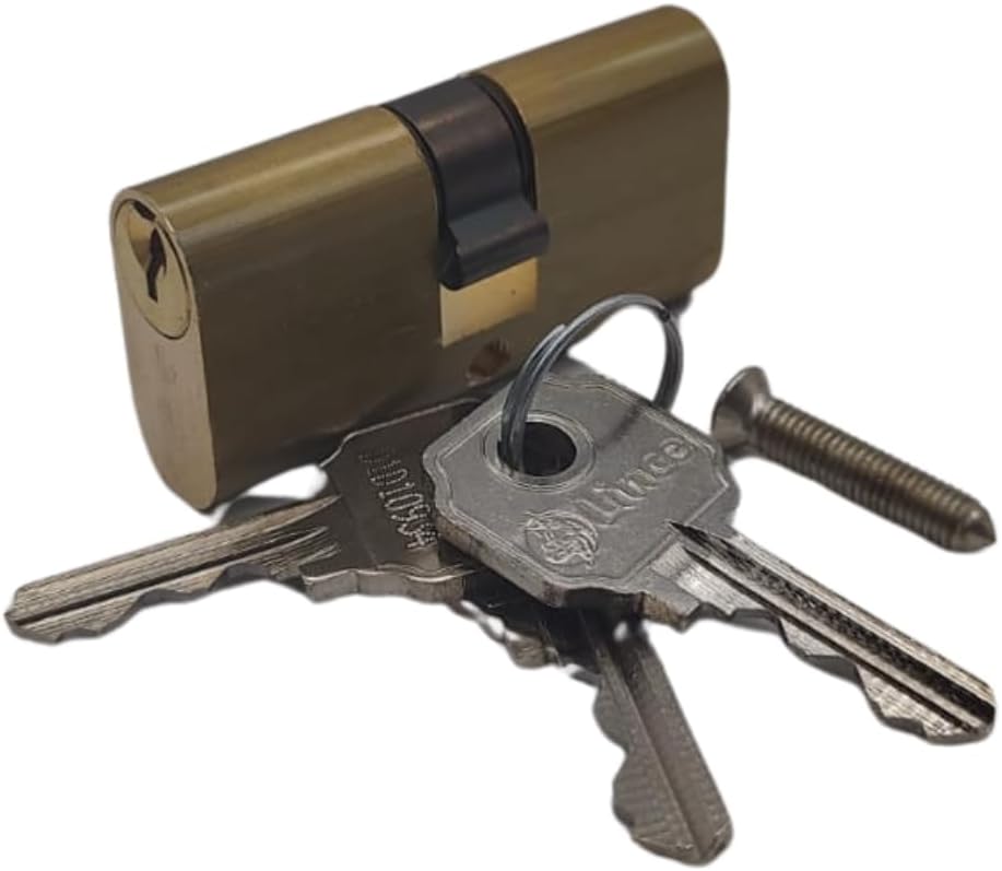 Lince 9C002727L 500 Zylinder Oval Messing 0500/54 mm, Cranberry