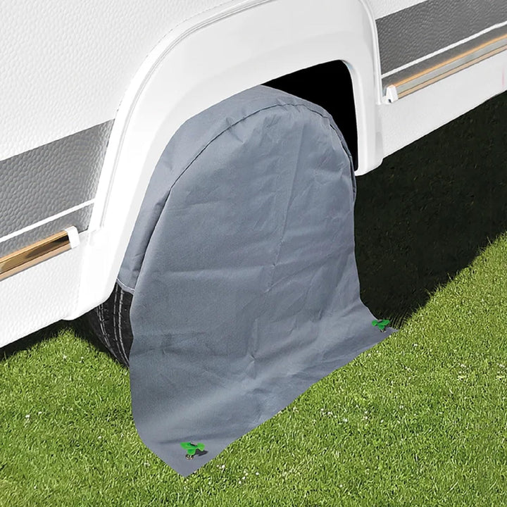 4 x XL Radabdeckung Reifenabdeckung Radschutzhülle Wohnwagen Wohnmobil Anhänger