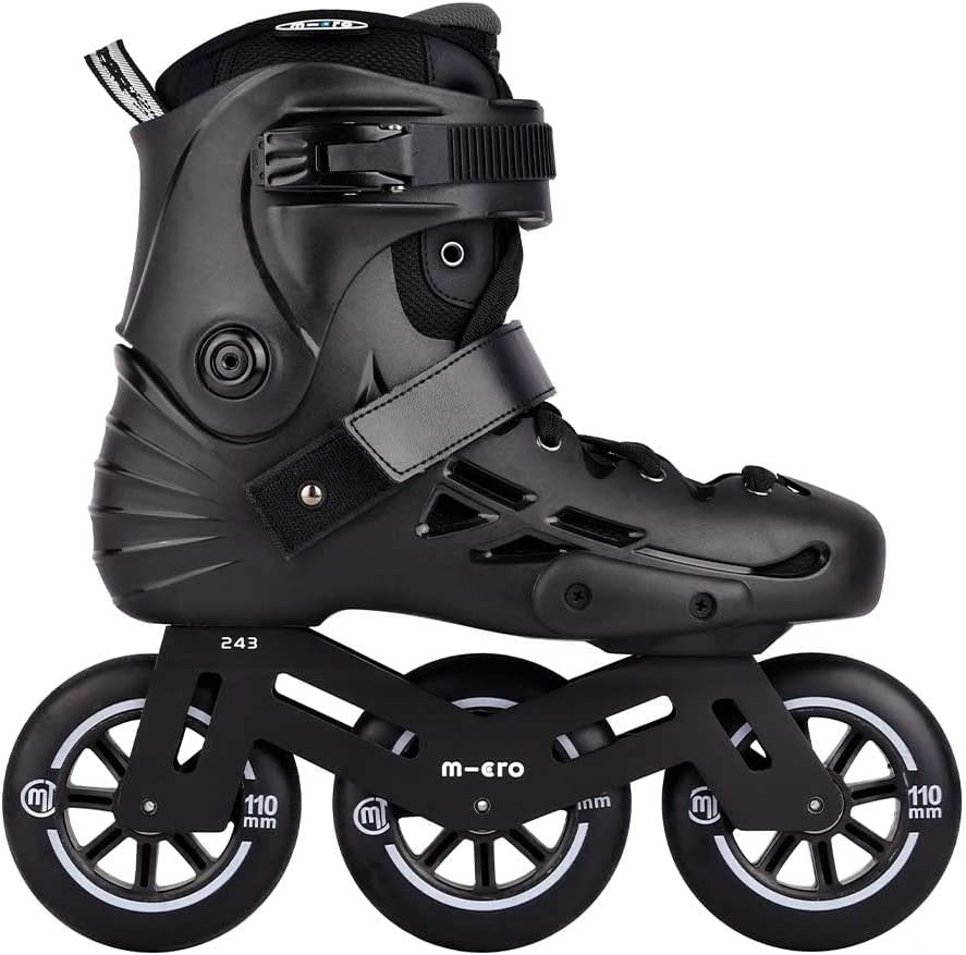 MICRO Unisex Jugend Mt3 Rollerskates 39-40 Schwarz, 39-40 Schwarz