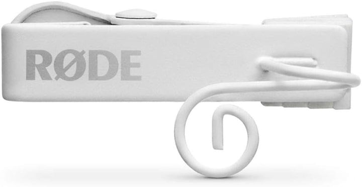 Rode Lavalier GO Weiss Ansteckmikrofon + keepdrum Fell-Windschutz WS05, Weiss