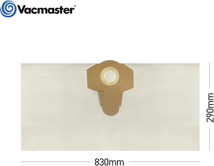 Vacmaster 950128 Beutel für Staubsauger, Paper