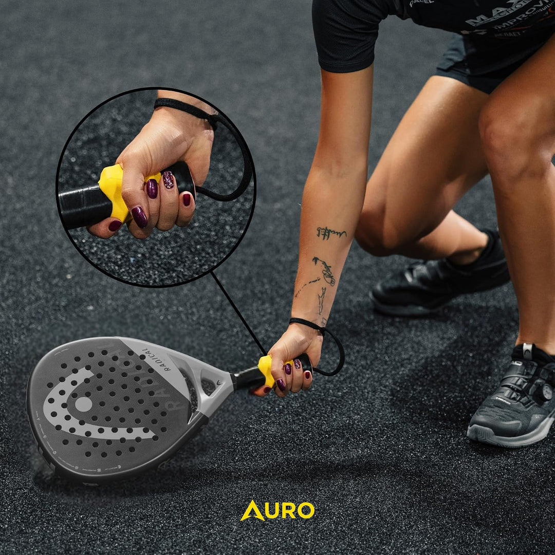 AURO Syistem Grip Padel-Schläger mit rutschfestem Griff