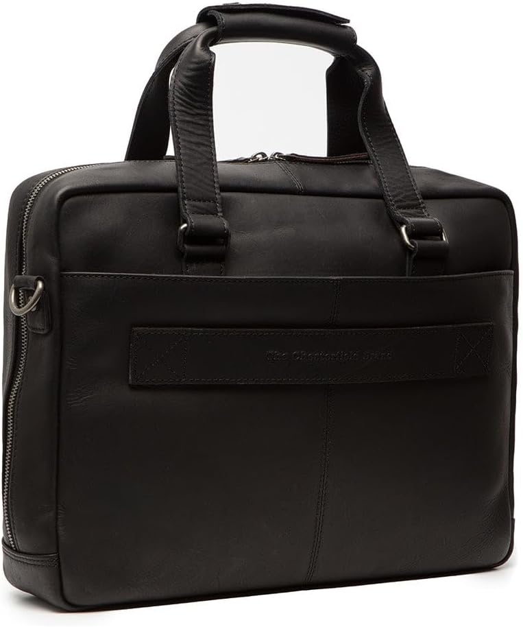 The Chesterfield Brand Manhattan - Aktentasche 15.6" 40 cm Schwarz, Schwarz