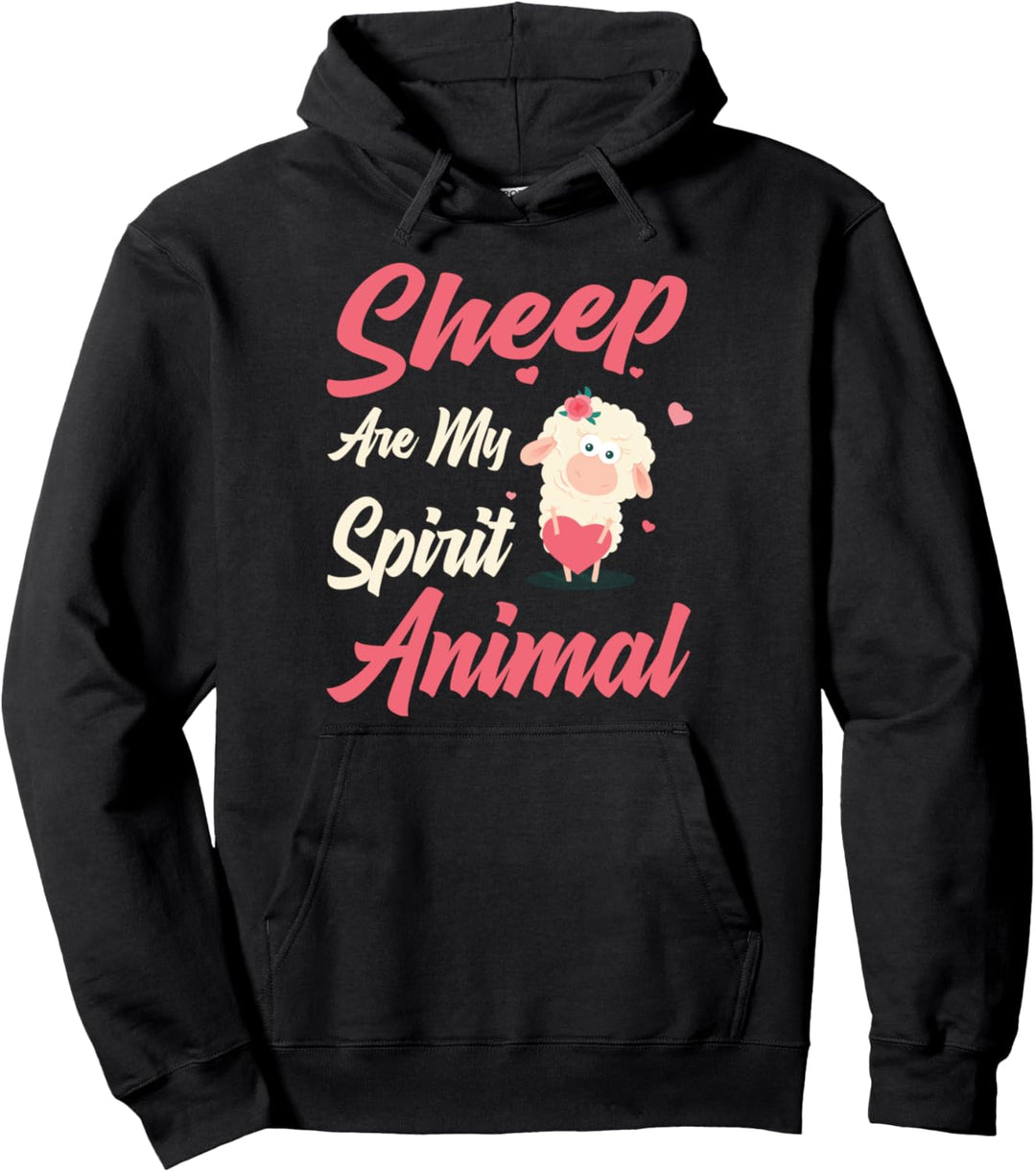 Sheep Are My Spirit Animal Schäfer Geschenk Schaf Pullover Hoodie