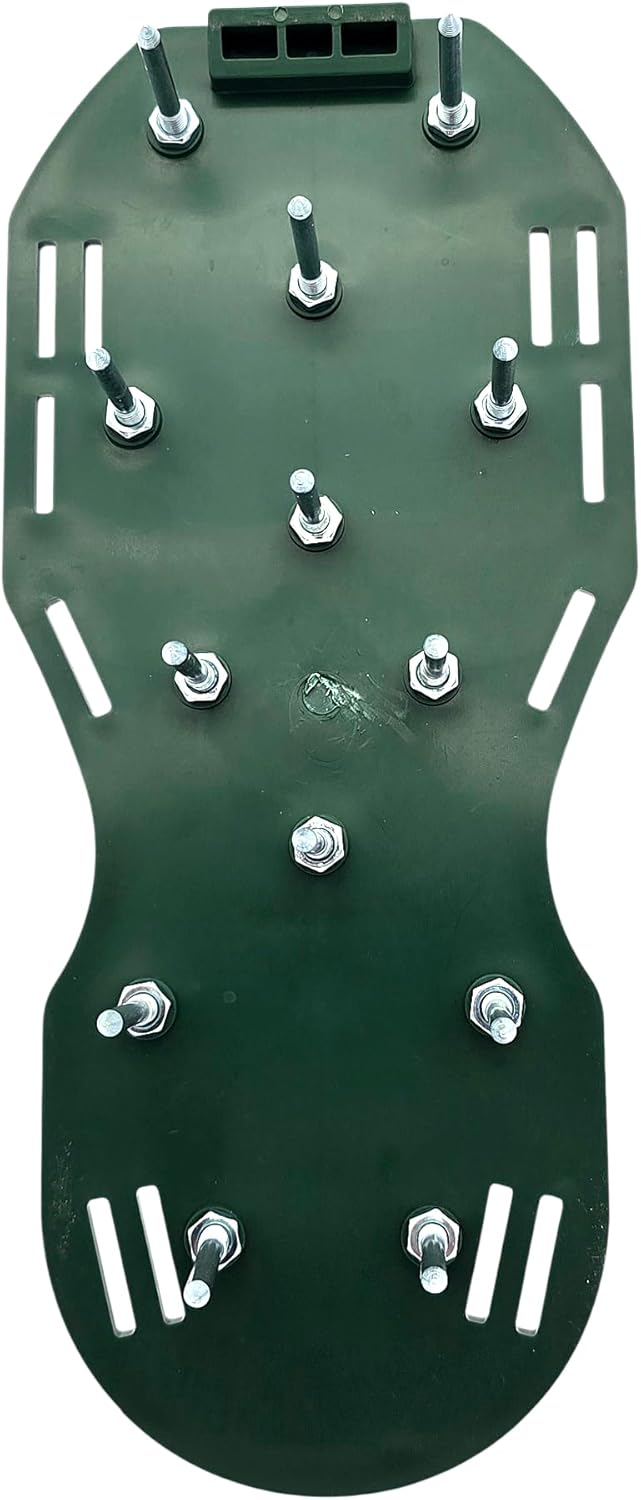 Hero Nagelschuhe Profi Nagelsohle Estrichschuhe mit 50mm Spikes Fliesenleger Schuhe 1Paar Rasenlüfte