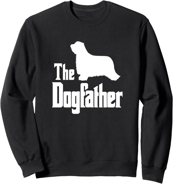 The Dogfather - Hund, Geschenk, lustiges Bearded Collie Sweatshirt