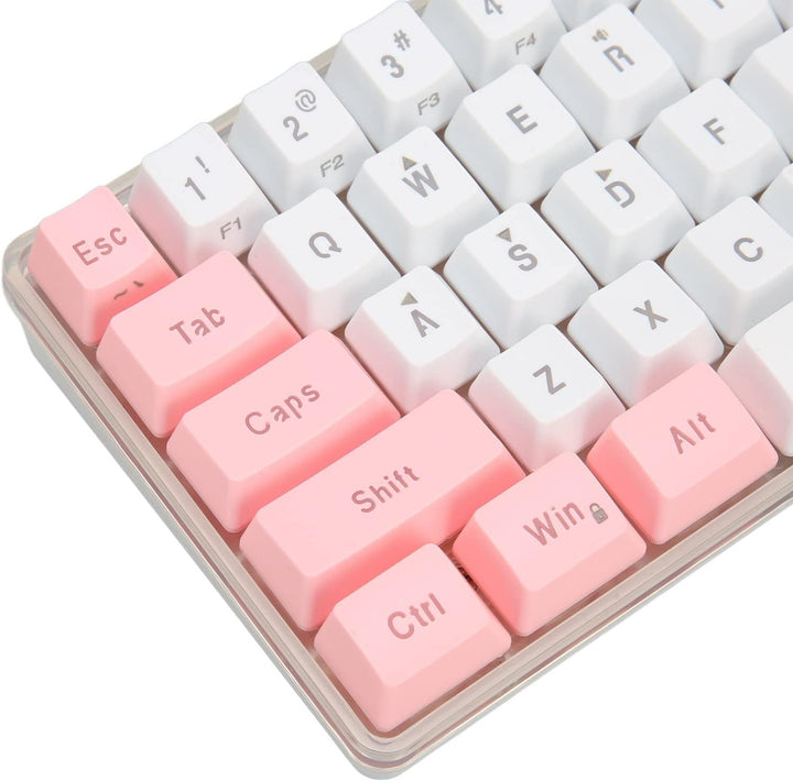 60% Kabelgebundene Gaming-Tastatur, 61 Tasten RGB-Tastatur für PC, Kabelgebundene Kompakte PC-Tastat