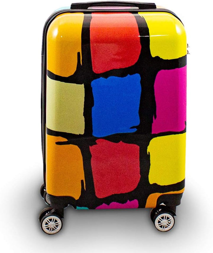 BERWIN® Design Koffer Reisekoffer Trolley Hartschalenkoffer Polycarbonat mit 4 Rollen als Set und Ei