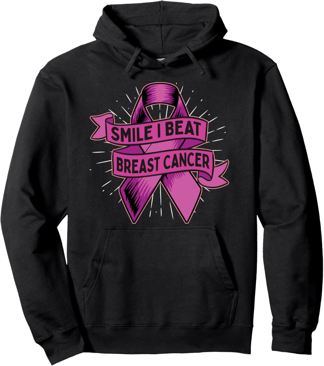 Krebs Kampf Brustkrebsschleife Rosa Schleife - Brustkrebs Pullover Hoodie