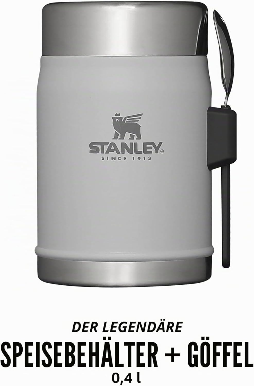 Stanley Classic Legendary Thermobehälter für Essen mit Spork 400 ml - Hält 7 Stunden Heiss oder Kalt