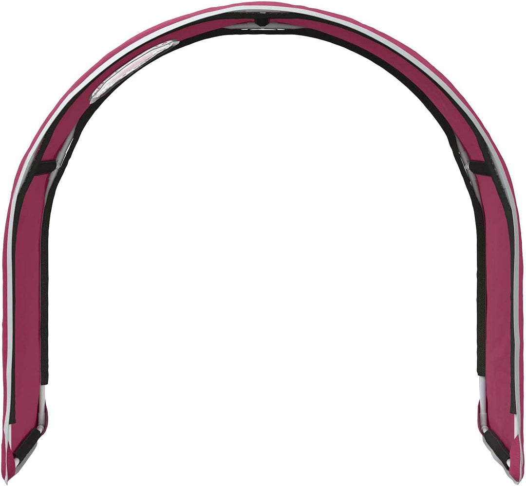 Bettunnel aus Polyester in Rot 211 x 52,5 x 2 cm, 2 Stück, ideal als Zubehör für Lattenrost und Bett